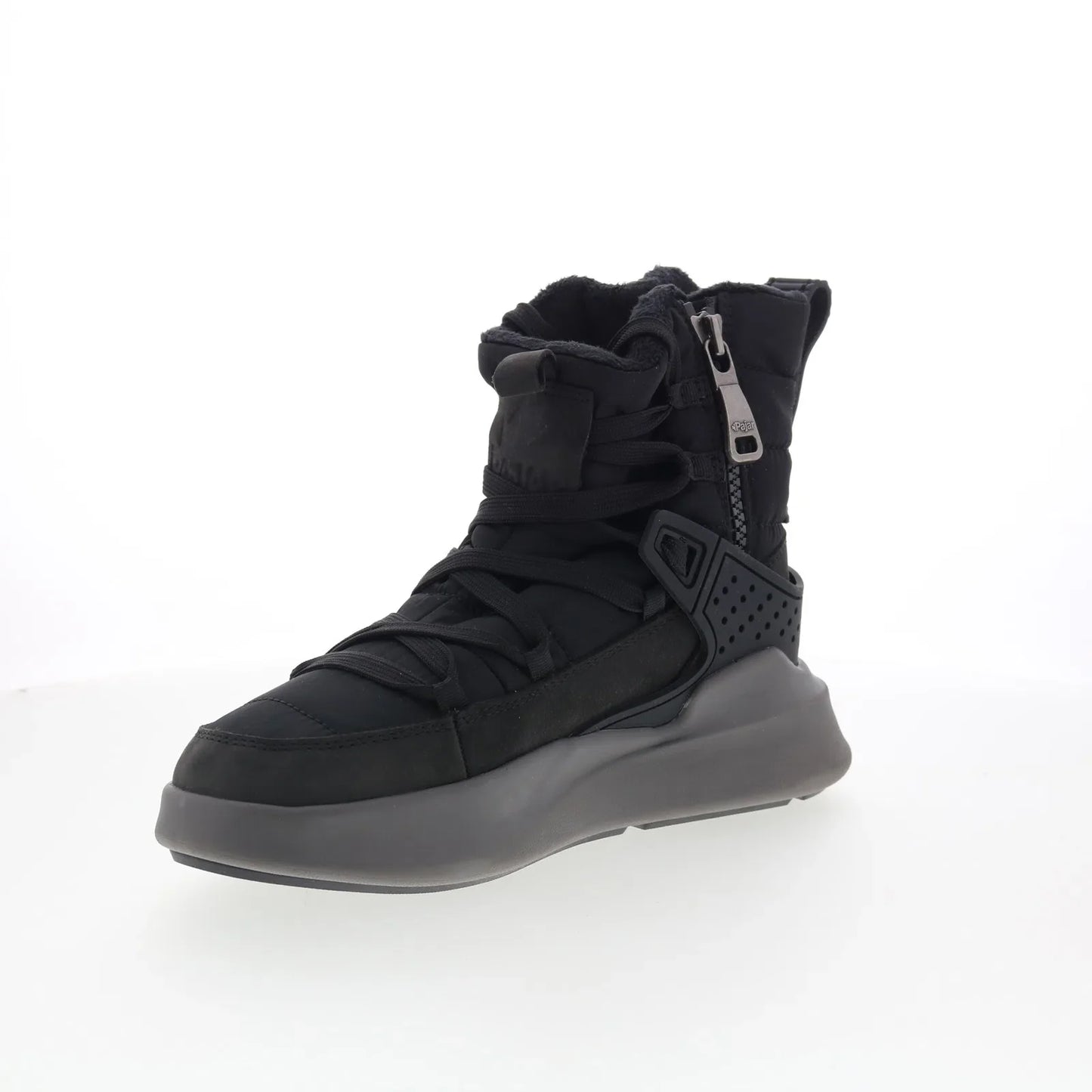 Pajar Exo Light 57617 Womens Black Canvas Zipper Casual Dress Boots