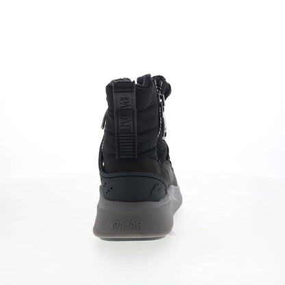 Pajar Exo Light 57617 Womens Black Canvas Zipper Casual Dress Boots