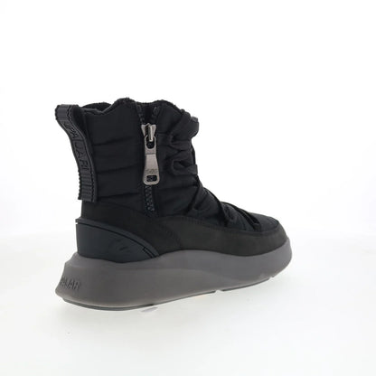 Pajar Exo Light 57617 Womens Black Canvas Zipper Casual Dress Boots