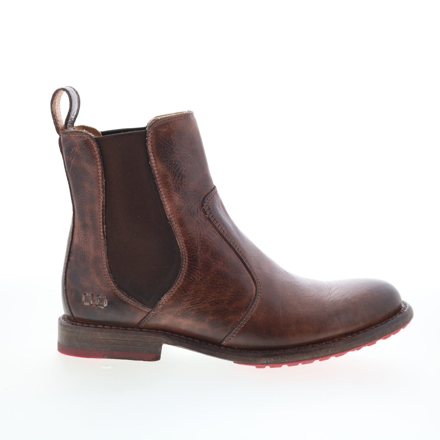 Bed Stu Nandi F301008 Womens Brown Leather Slip On Chelsea Boots