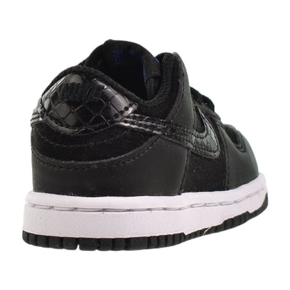 Nike Dunk Low SE (TD) Toddlers' Shoes Black-White-Game Royal fv7474-001