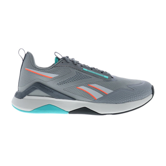 Reebok Nanoflex Adventure TR Womens Gray Athletic Cross Training Shoes