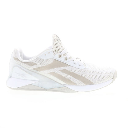 Reebok Nano X1 H02837 Womens Beige Canvas Athletic Cross Training Shoes