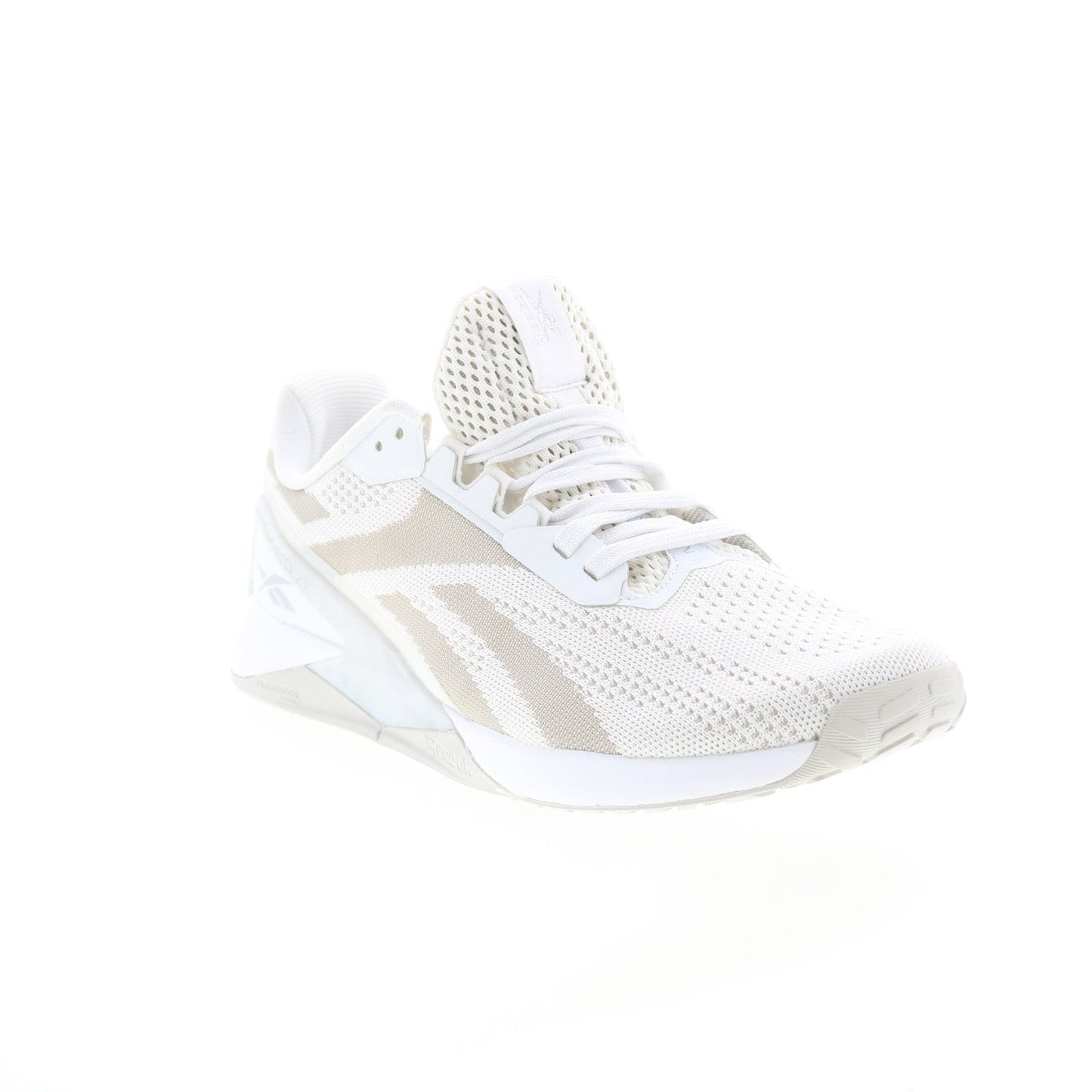 Reebok Nano X1 H02837 Womens Beige Canvas Athletic Cross Training Shoes