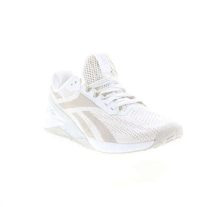 Reebok Nano X1 H02837 Womens Beige Canvas Athletic Cross Training Shoes