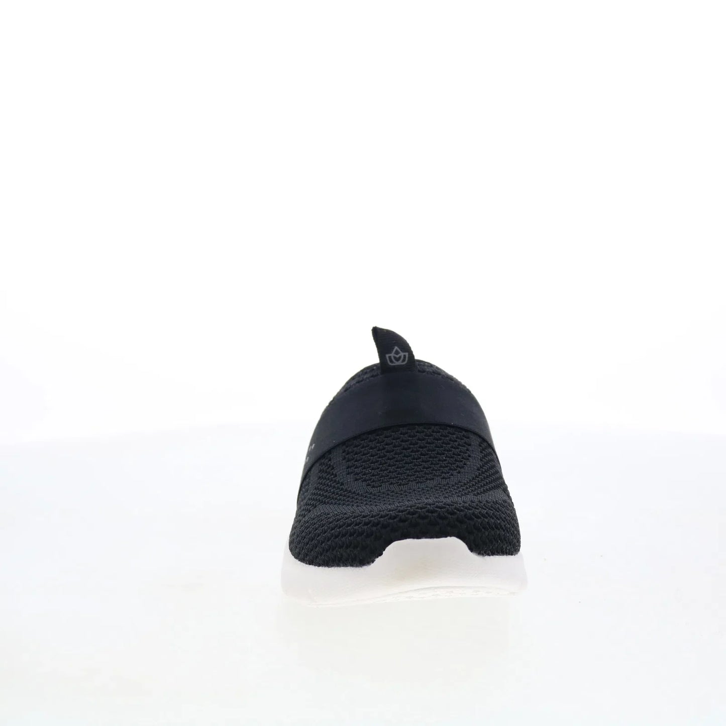 Spenco Halsey SP1129BLK Womens Black Mesh Slip On Mules Slippers Shoes