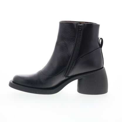 Fly London Hint HINT003FLY-000 Womens Black Leather Ankle & Booties Boots