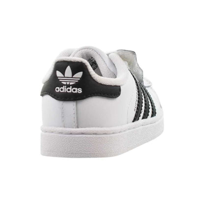 Adidas Superstar II CF EL I Toddlers' Shoes Cloud White/Black jh9984