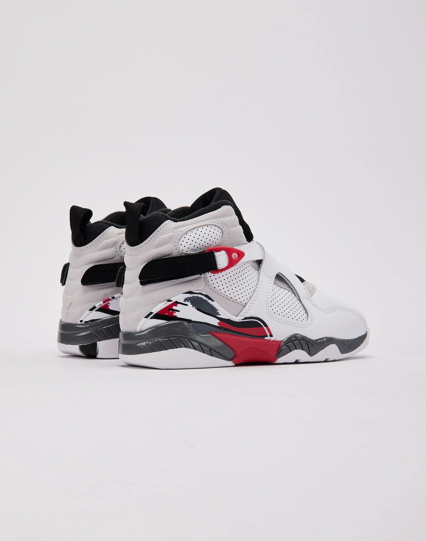 Jordan Air Jordan 8 Retro 'White and True Red' Pre-School