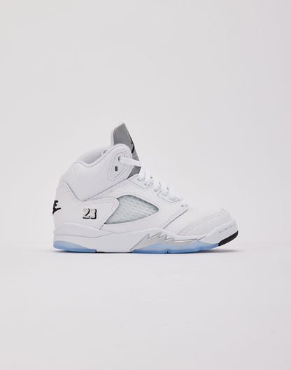 Jordan Air Jordan 5 Retro 'White Metallic' Pre-School