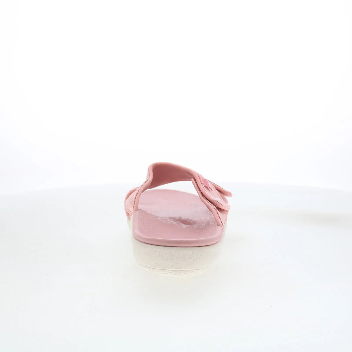 Spenco Kholo Inspire SP1017BSH Womens Pink Wide Canvas Slides Sandals Shoes