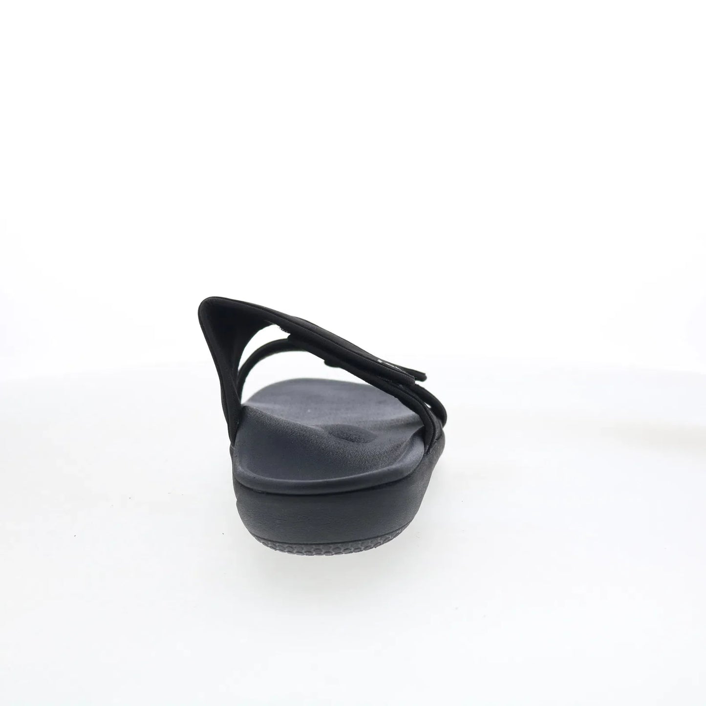Spenco Kholo Nuevo SP1064BLK Womens Black Synthetic Slides Sandals Shoes