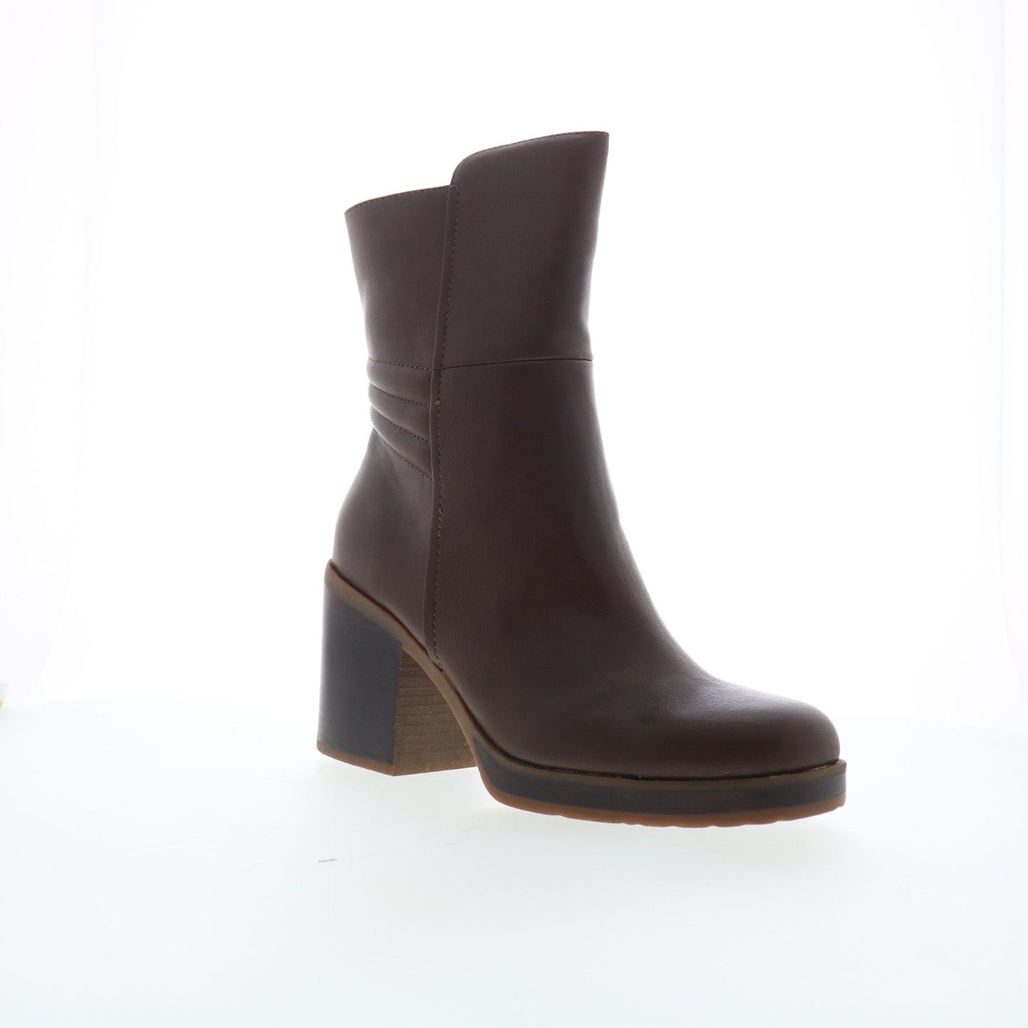 Korks Moergan KR0023123 Womens Brown Leather Ankle & Booties Boots