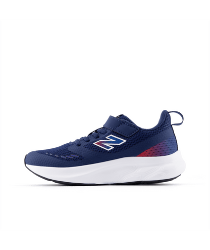 New Balance Kid's Fresh Foam 625 Bungee Lace with Top Strap Shoe Navy