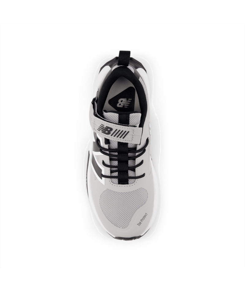 New Balance Kid's FuelCell Play Bungee Lace with Top Strap Shoe Rain Cloud