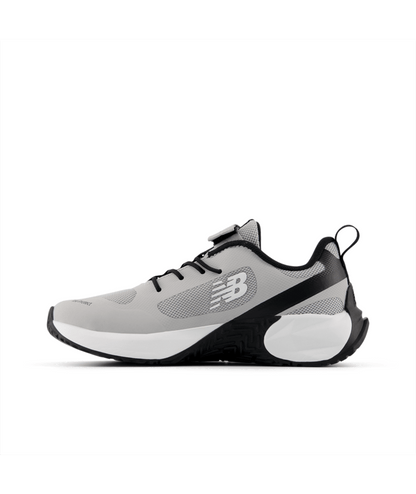 New Balance Kid's FuelCell Play Bungee Lace with Top Strap Shoe Rain Cloud