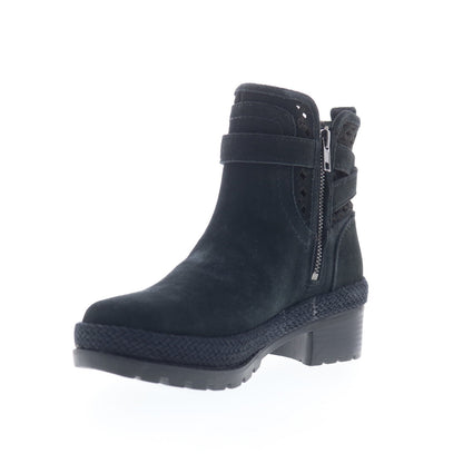 Original Muck Liberty Ankle Waterproof Suede Womens Black Ankle & Booties Boots