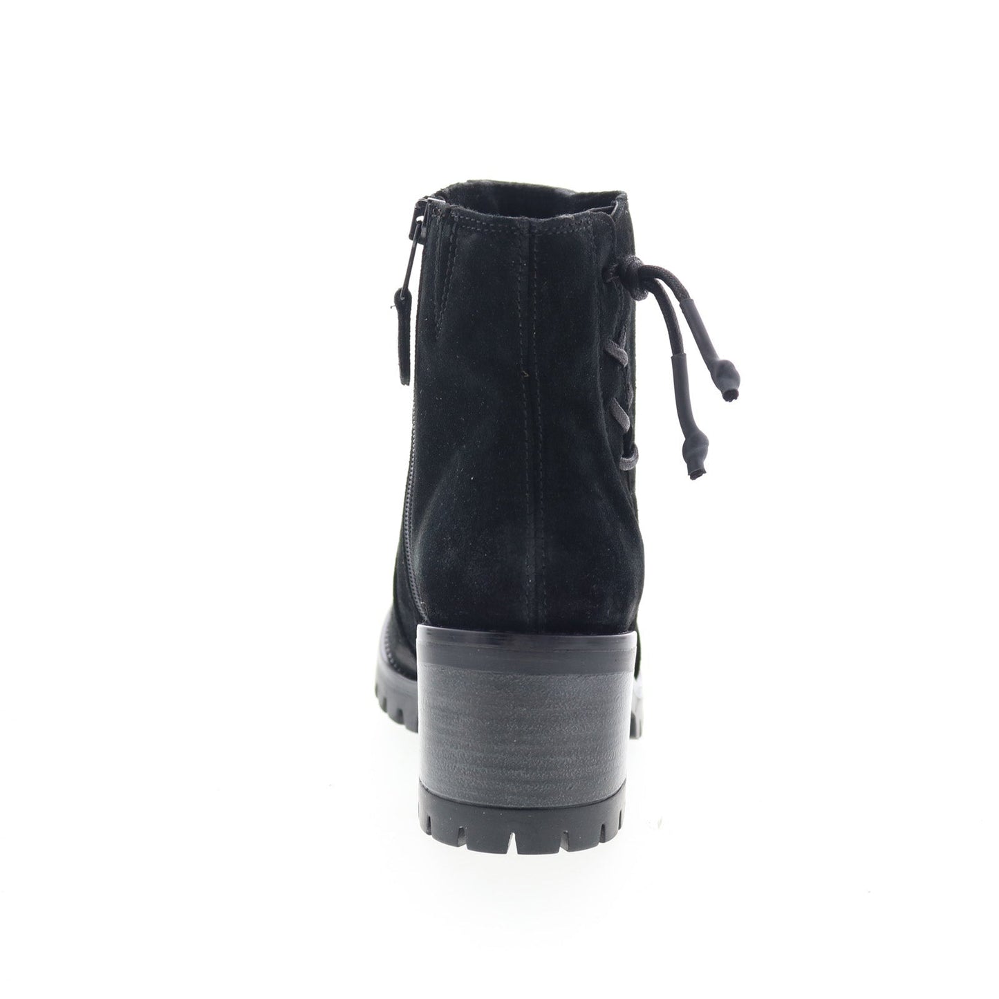 Miz Mooz Maiden Womens Black Suede Zipper Ankle & Booties Boots
