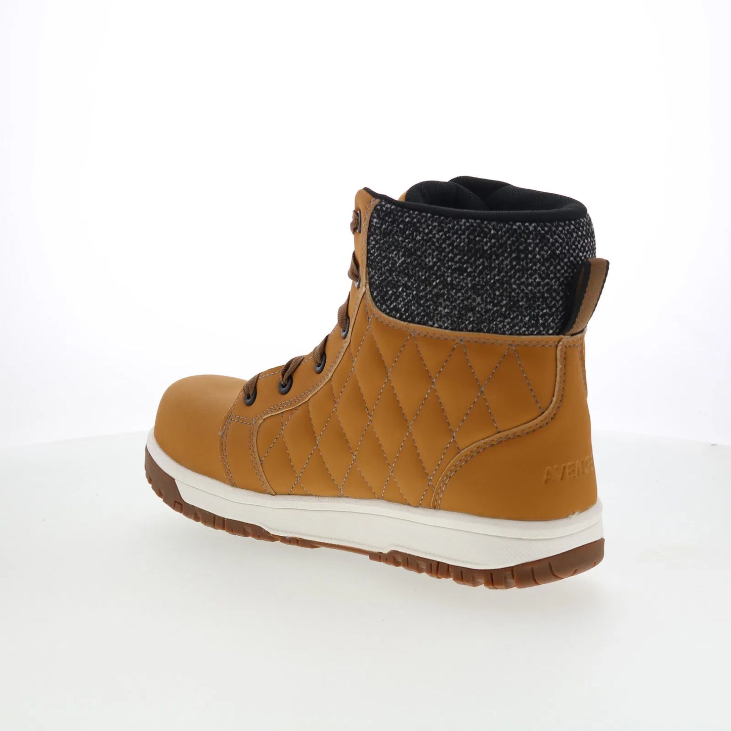 Avenger Metro 8' Composite Toe Electrical Hazard Womens Brown Work Boots