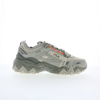 Fila Oakmont TR 5JM01566-101 Womens Gray Leather Athletic Hiking Shoes
