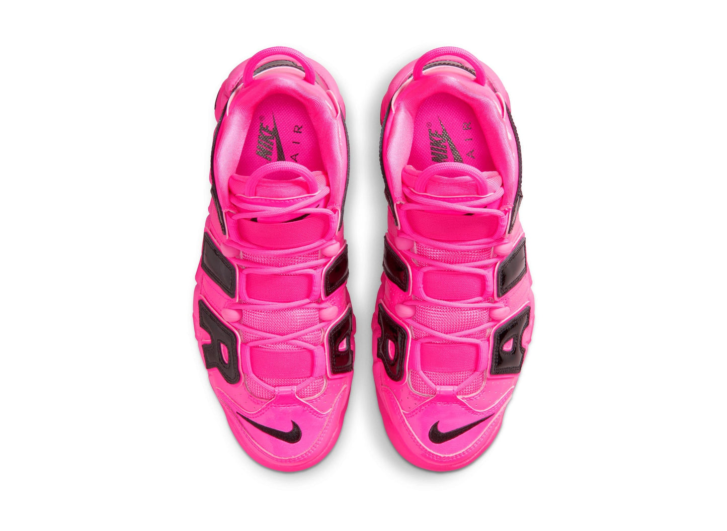 Women's Nike Air More Uptempo SE in Pink Blast / Black
