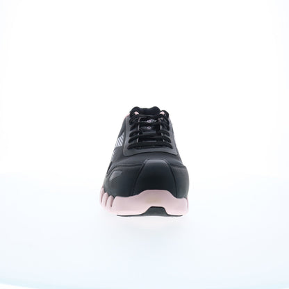 Reebok Work Zig Pulse RB321 Womens Black Wide Mesh Athletic Work Shoes