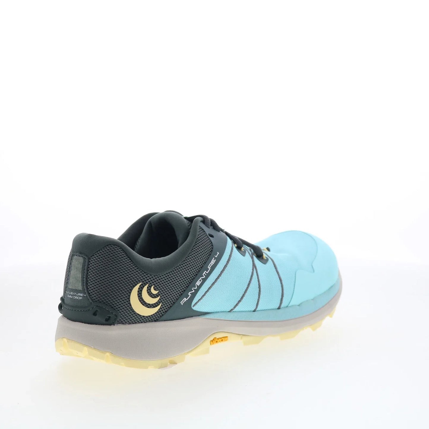 Topo RunVenture 4 W055 Womens Blue Canvas Lace Up Athletic Running Shoes