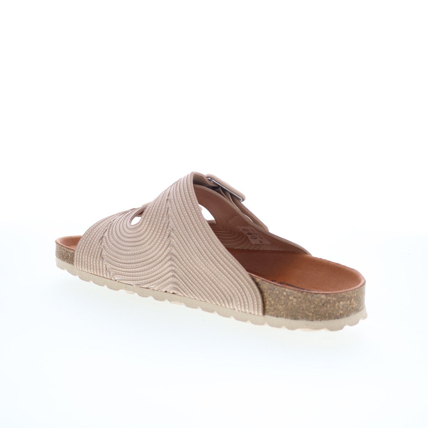 Miz Mooz Ruth Womens Brown Synthetic Slip On Slides Sandals Shoes