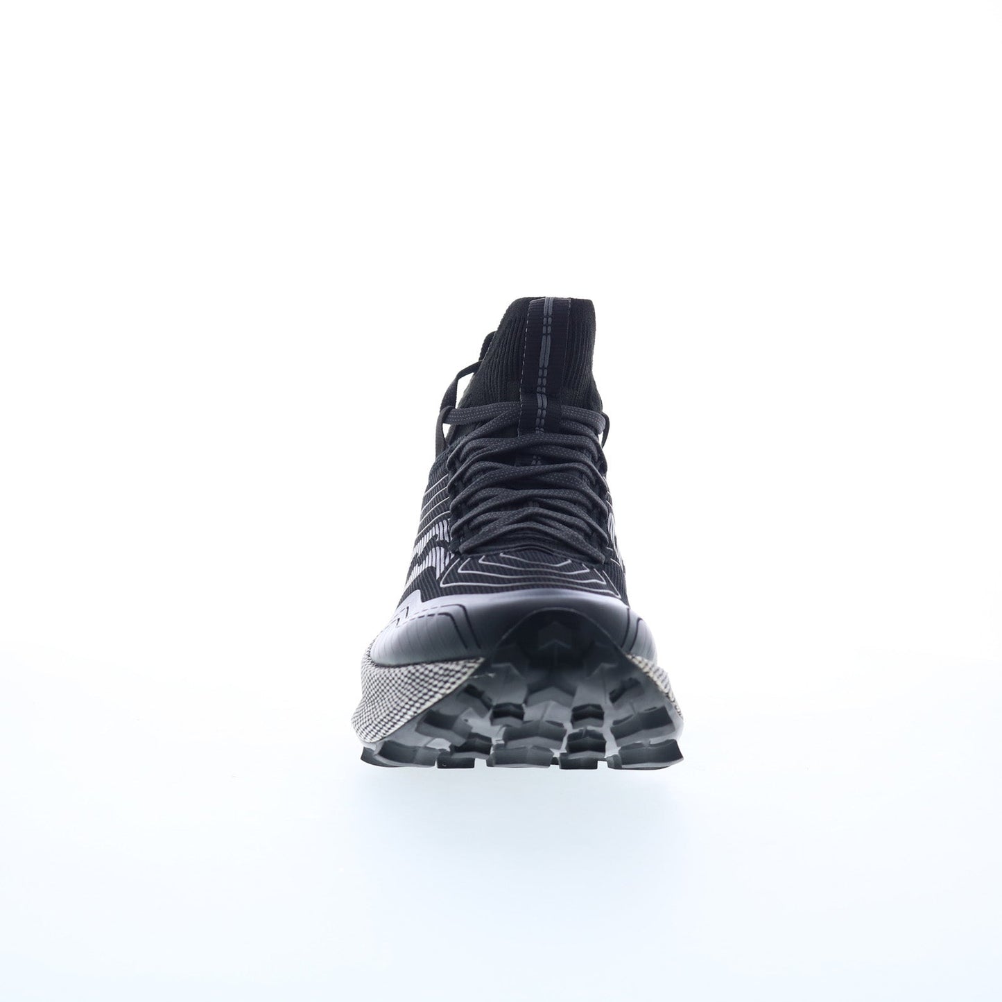 Saucony Endorphin Trail Mid Womens Black Canvas Athletic Hiking Shoes