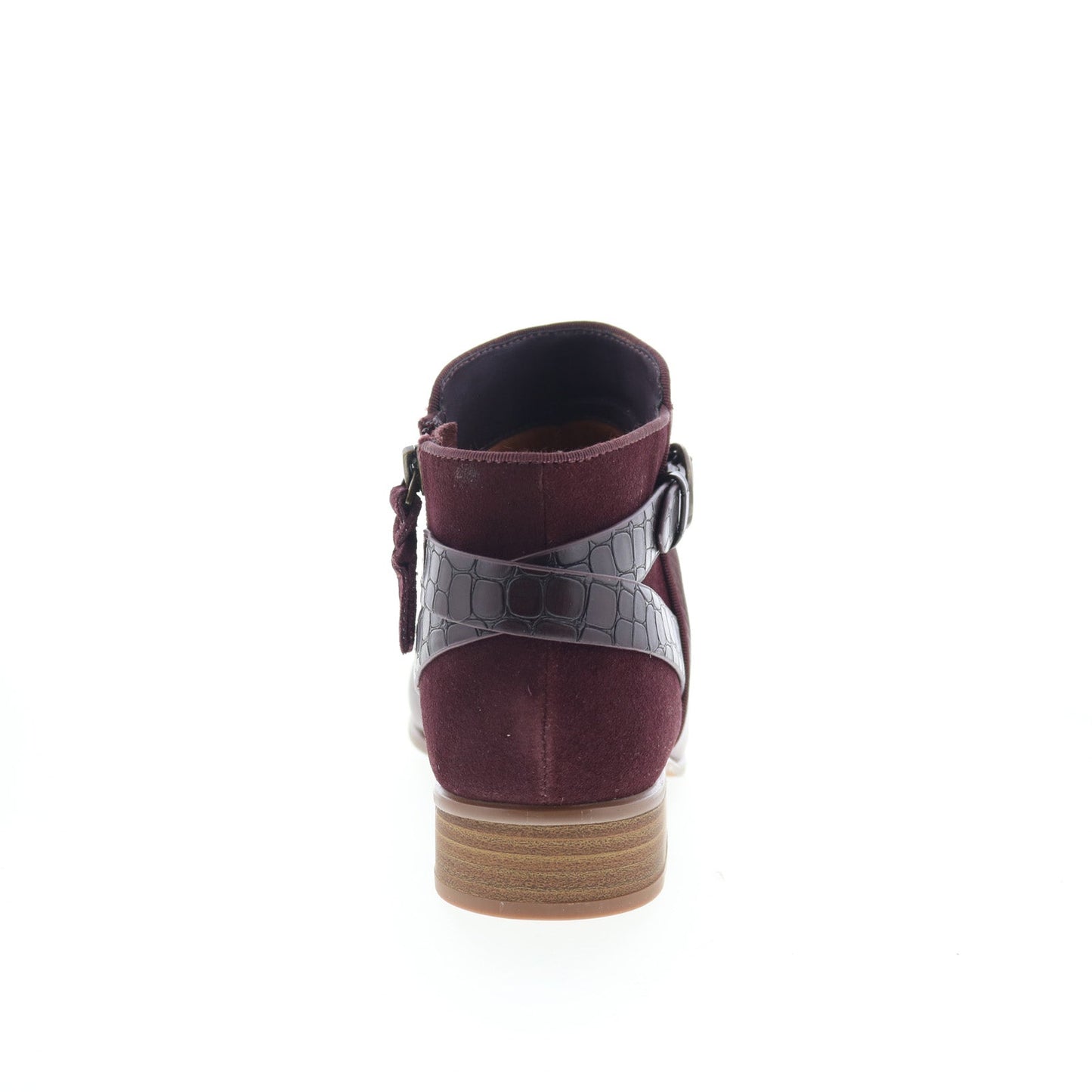 SoftWalk Raveena S1960-200 Womens Brown Leather Zipper Ankle & Booties Boots