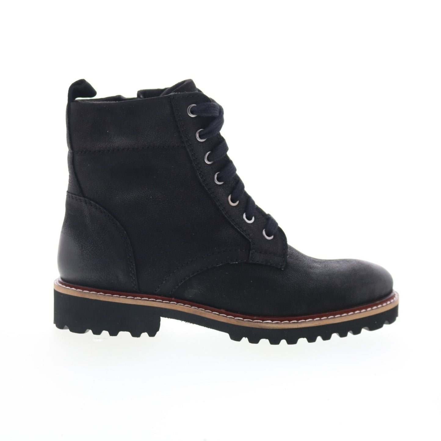 SoftWalk Icara S2310-001 Womens Black Leather Zipper Casual Dress Boots