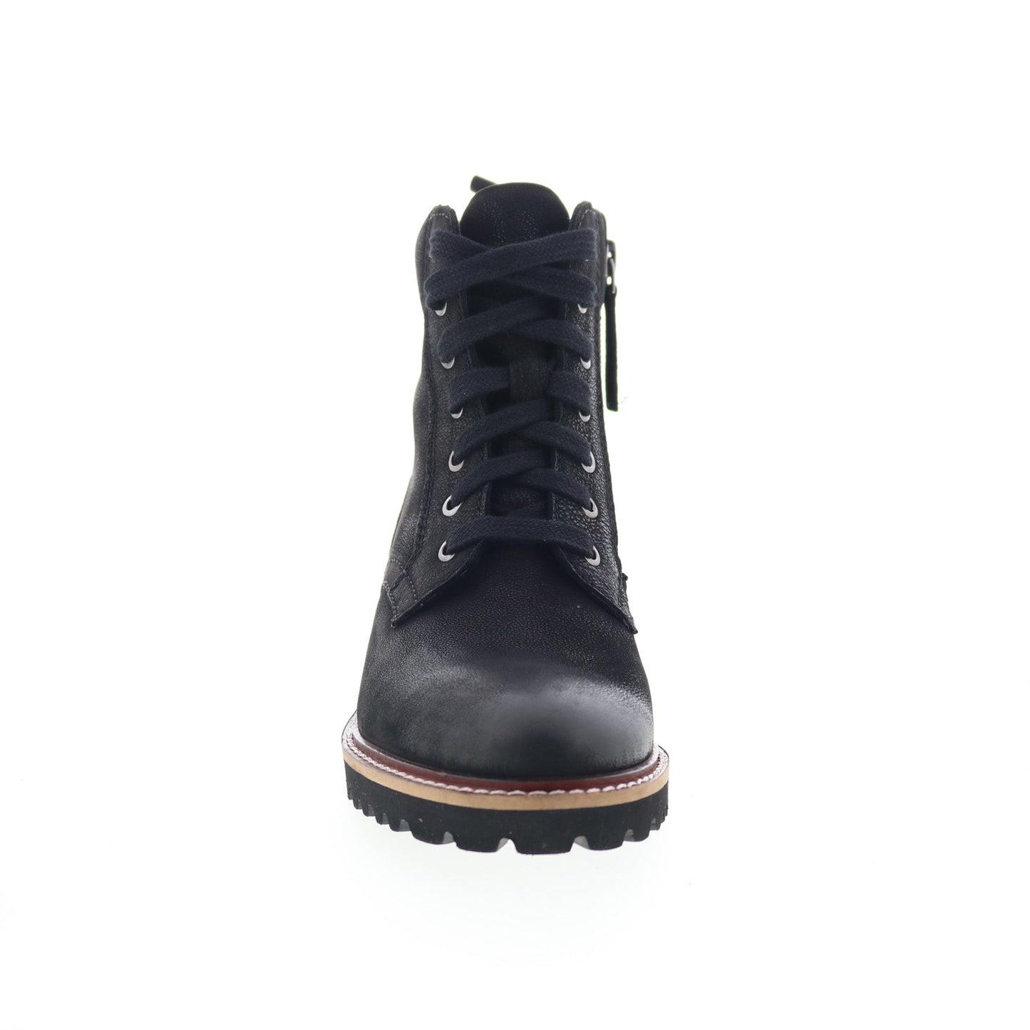 SoftWalk Icara S2310-001 Womens Black Leather Zipper Casual Dress Boots