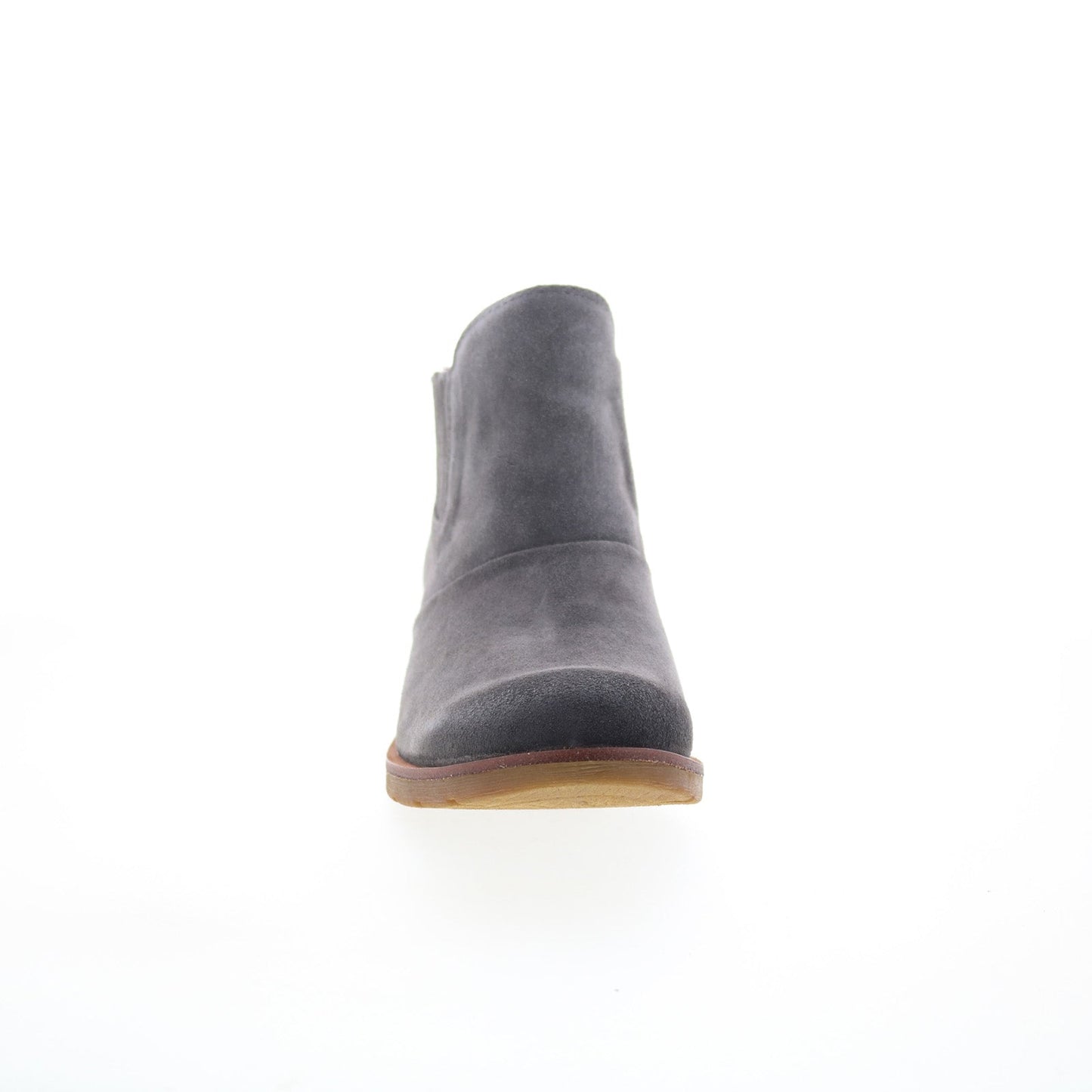 Sofft Bellis SF0007328 Womens Gray Suede Slip On Ankle & Booties Boots
