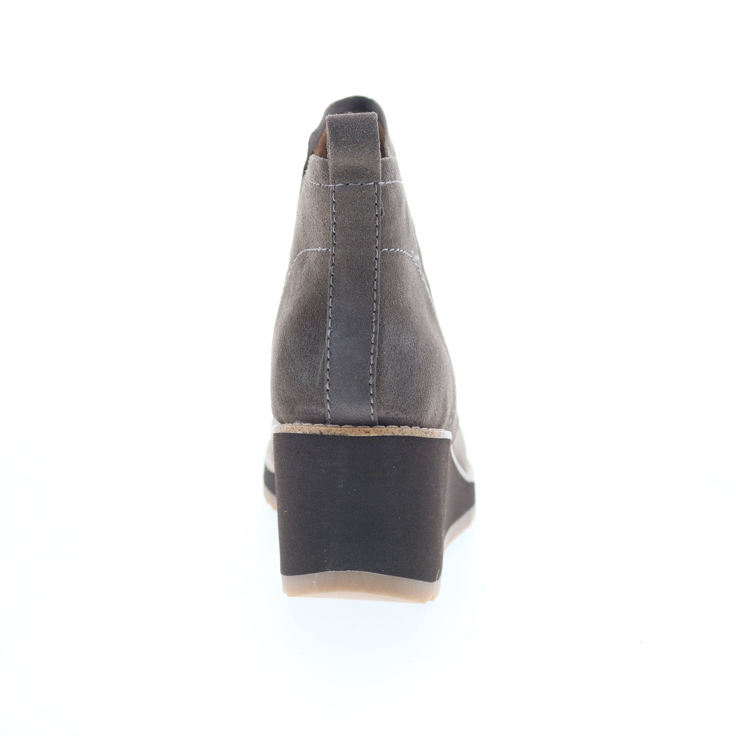Sofft Emeree SF00490 Womens Gray Suede Slip On Ankle & Booties Boots