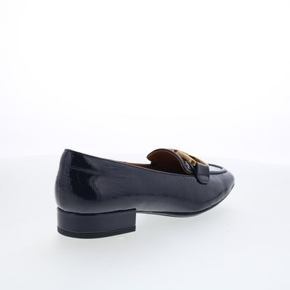 Sofft Erica SF00908 Womens Blue Leather Slip On Loafer Flats Shoes