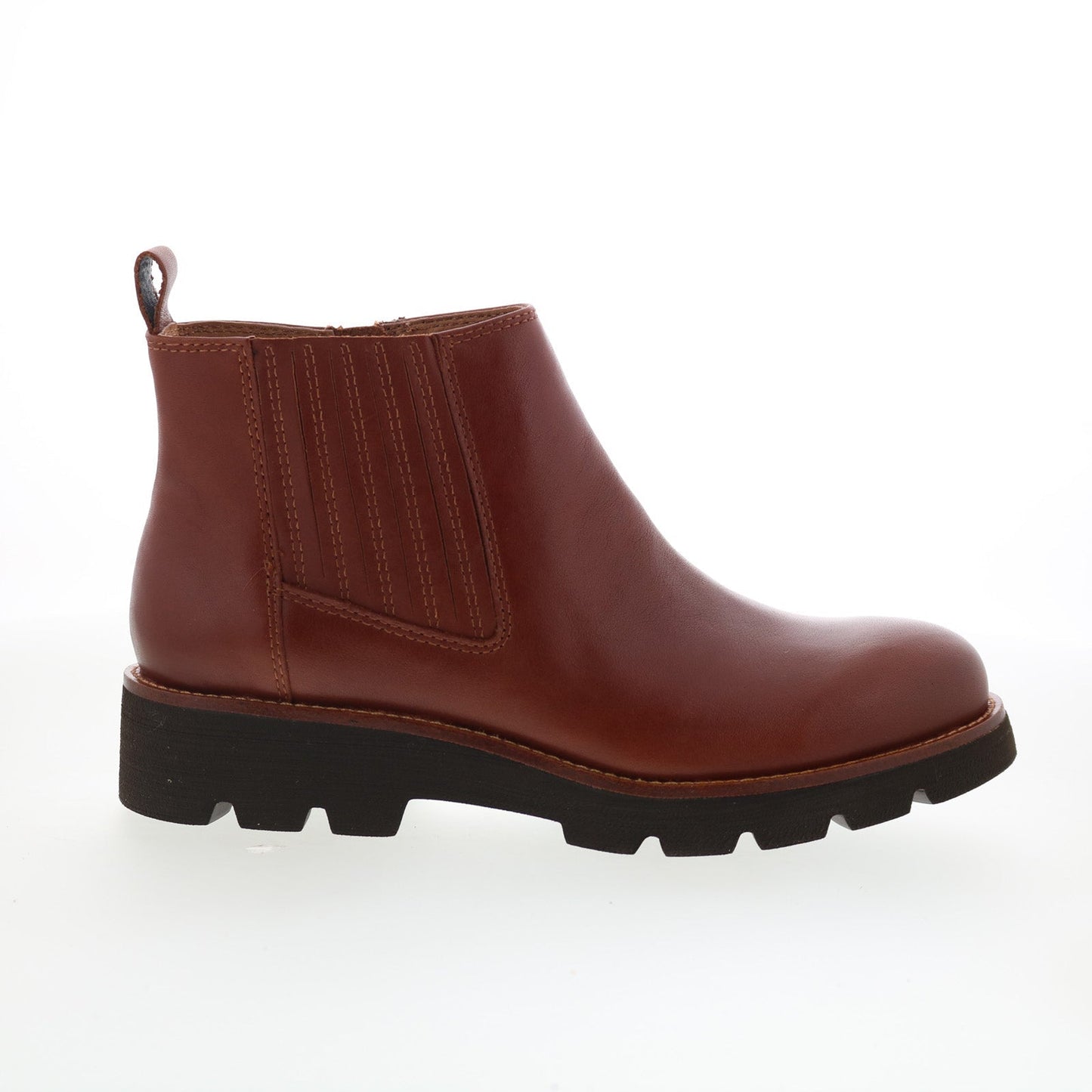 Sofft Paige SF01008 Womens Brown Leather Zipper Ankle & Booties Boots