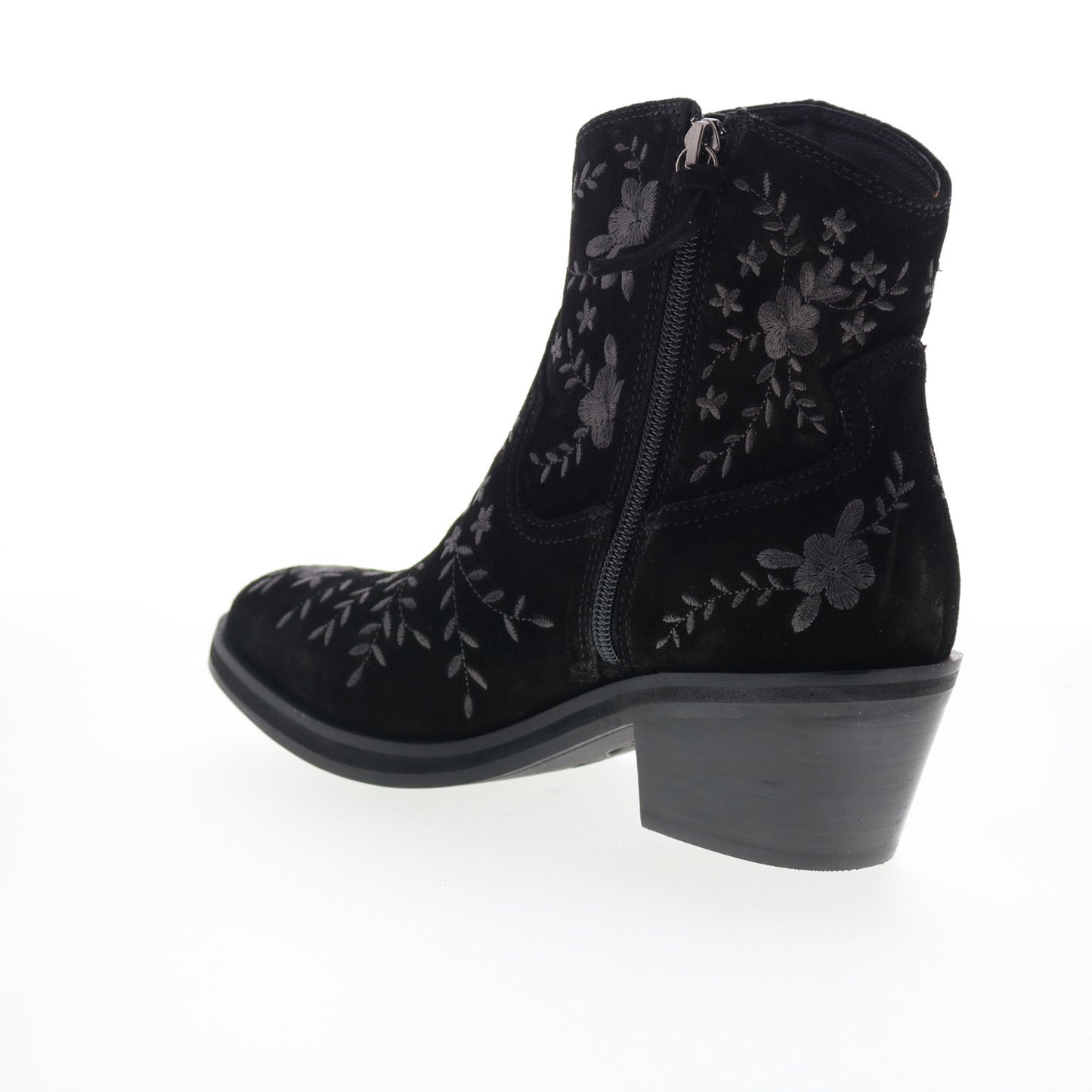 Sofft Sophie SF01022 Womens Black Suede Zipper Ankle & Booties Boots