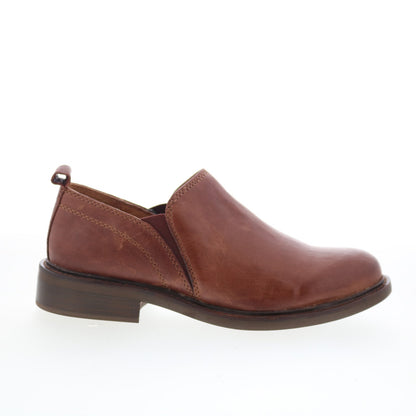 Sofft Naisbury II SF01046 Womens Brown Leather Slip On Loafer Flats Shoes