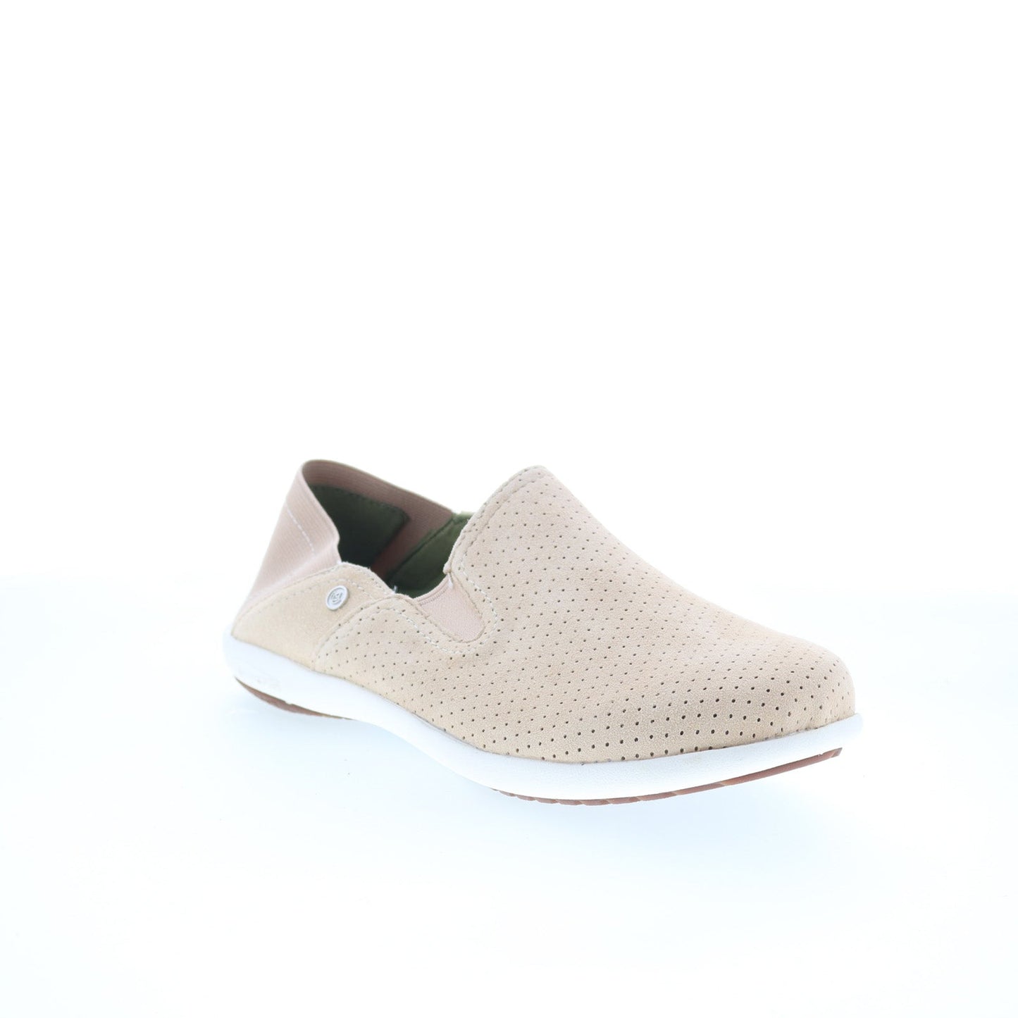 Spenco Siesta Slip-On Convert SP1010TAN Womens Beige Loafer Flats Shoes