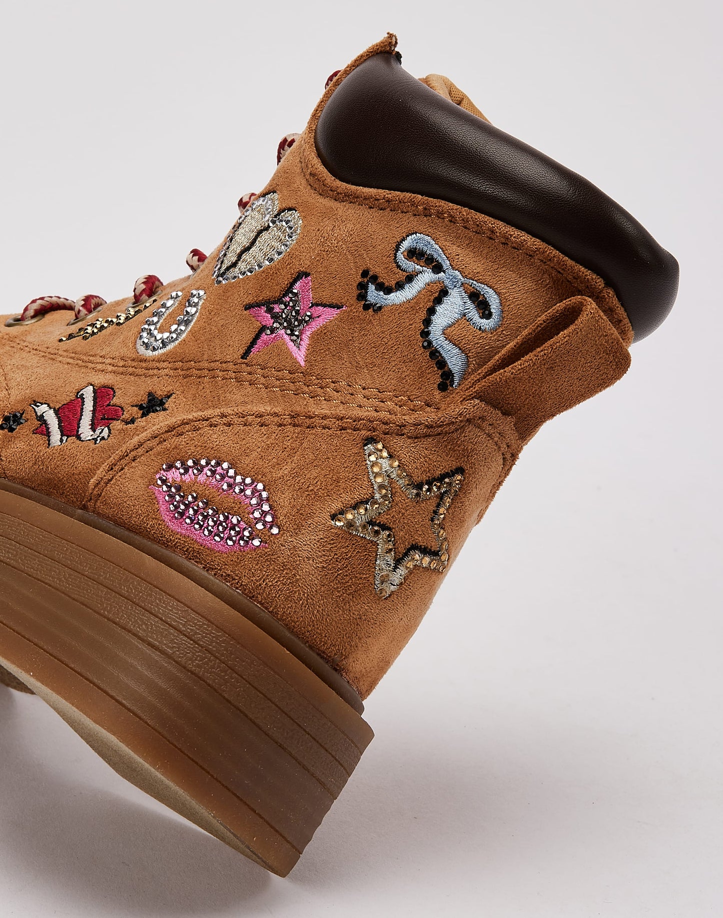 Steve Madden Jumble Combat Boots Pre-School