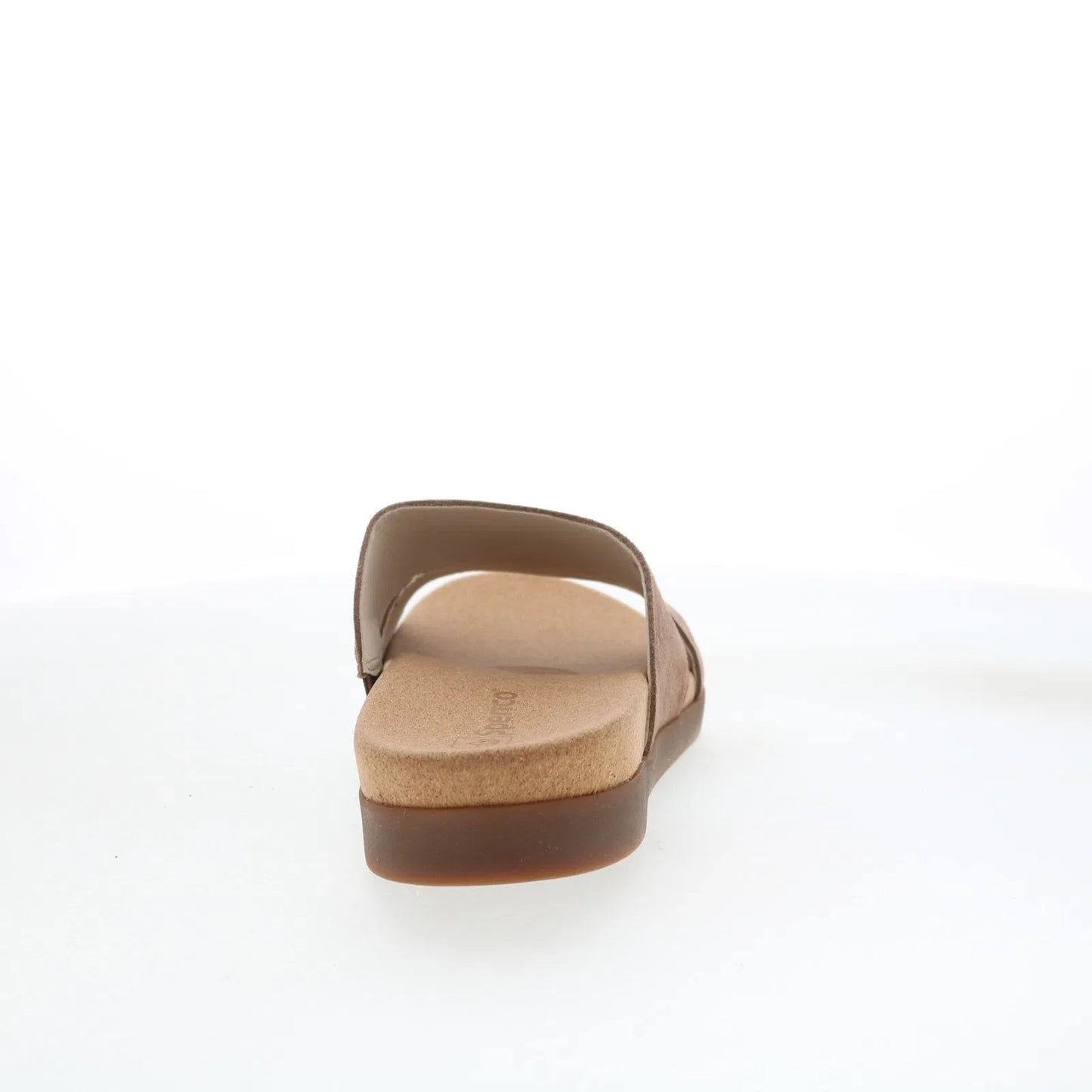 Spenco Sunrise Slide Bison SP1218BIS Womens Brown Slides Sandals Shoes