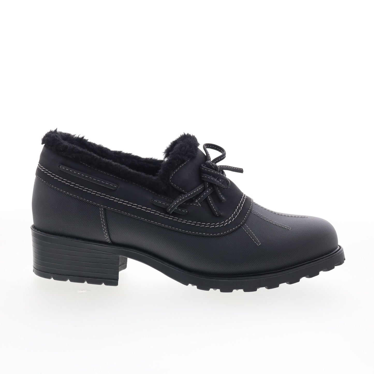 Trotters Belle T1966-013 Womens Black Synthetic Lace Up Ankle & Booties Boots