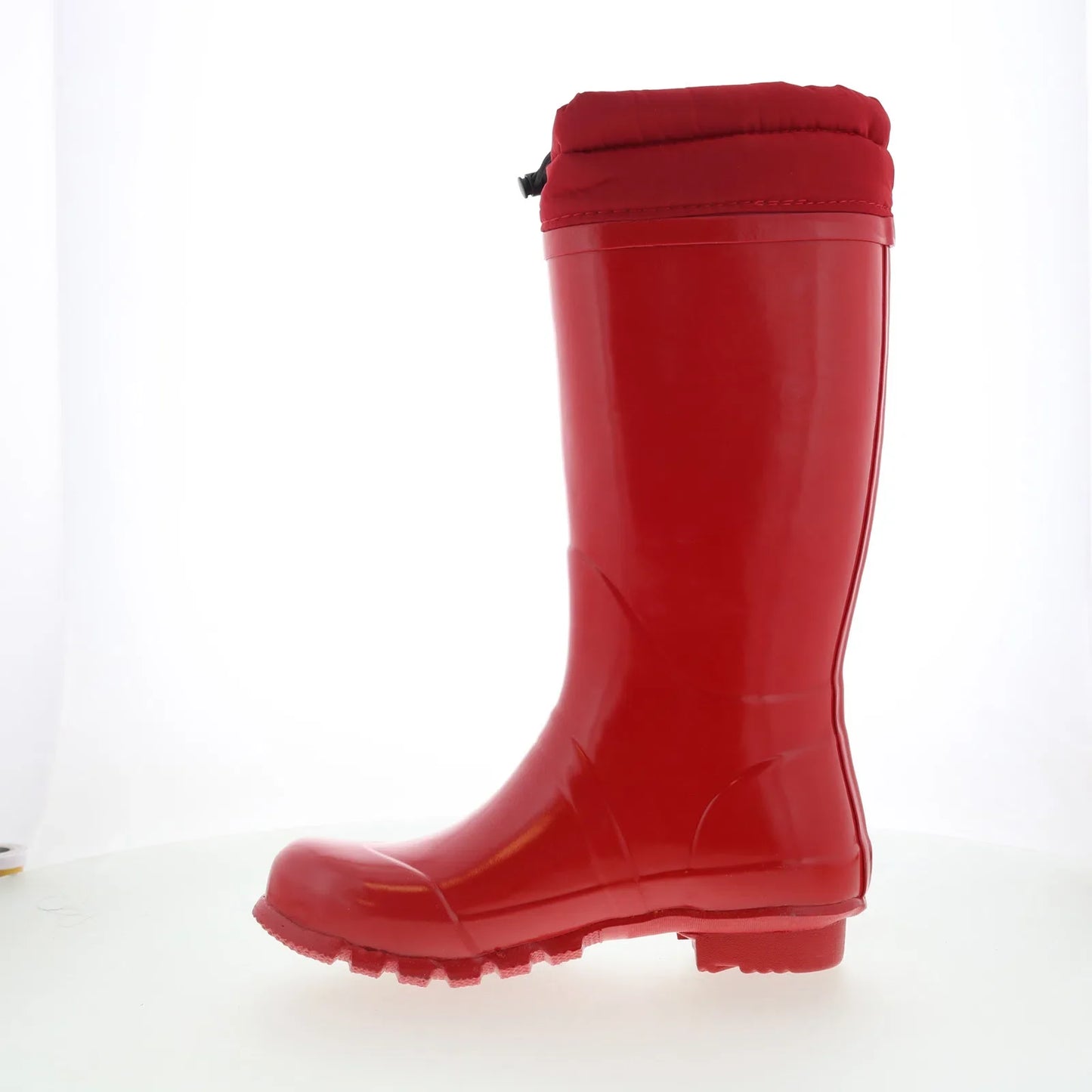 Pajar Tatiana 55792 Womens Red Synthetic Pull On Mid Calf Boots