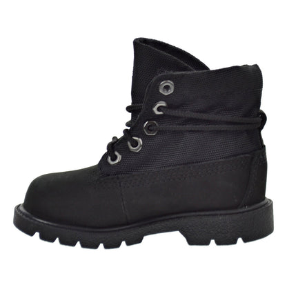 Timberland Roll Top Toddler Shoes Black