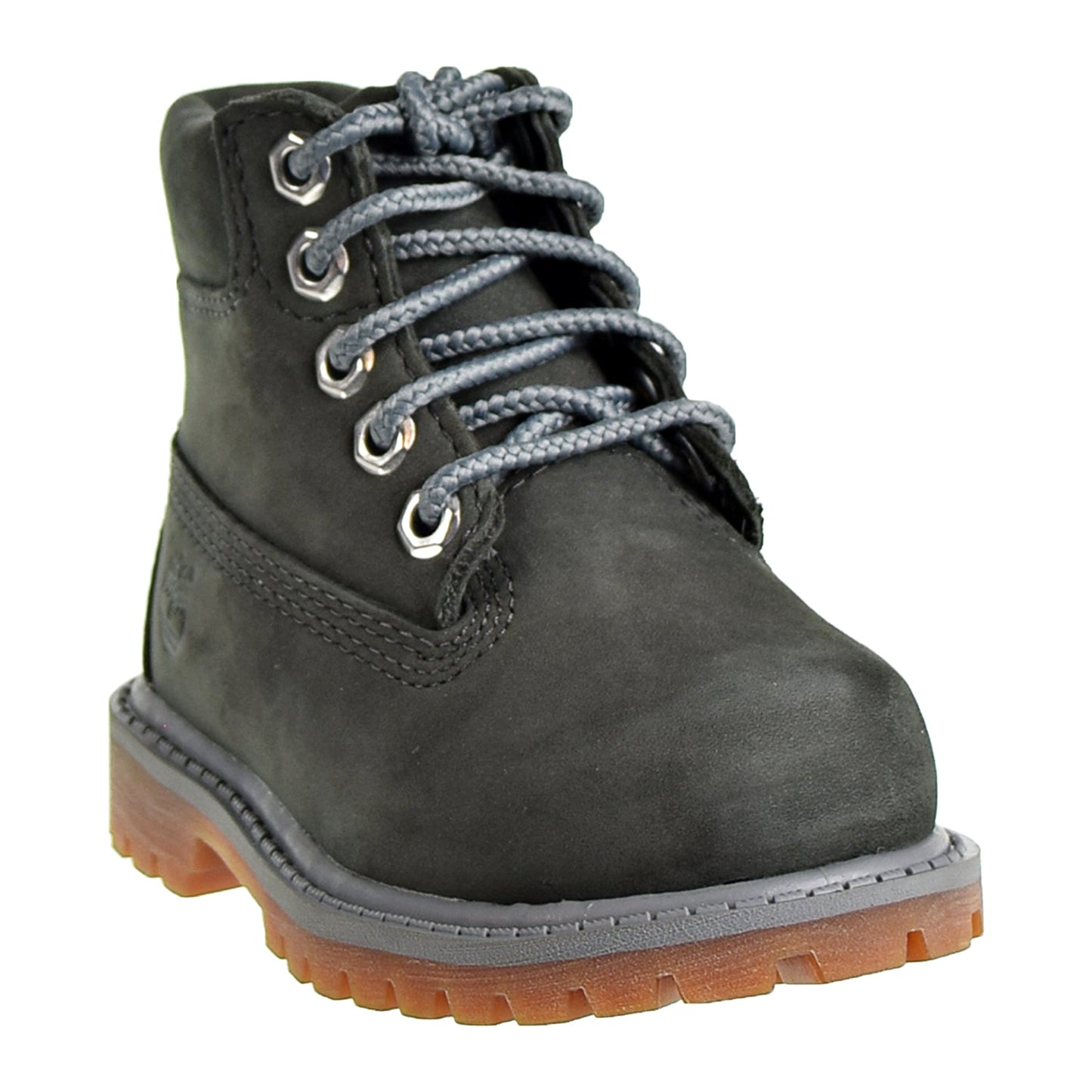 Timberland Premium 6" Waterproof Boot Toddler's Shoes Dark Grey