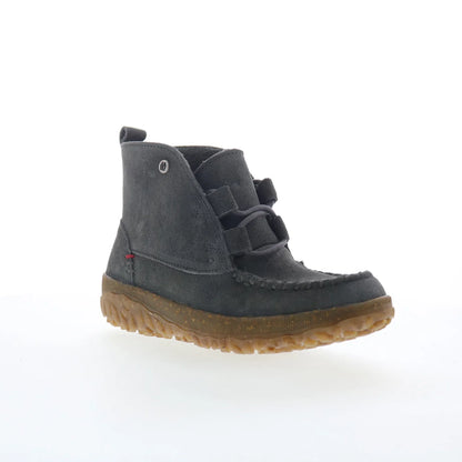 Minnetonka Tealey 80524 Womens Gray Suede Ankle & Booties Boots