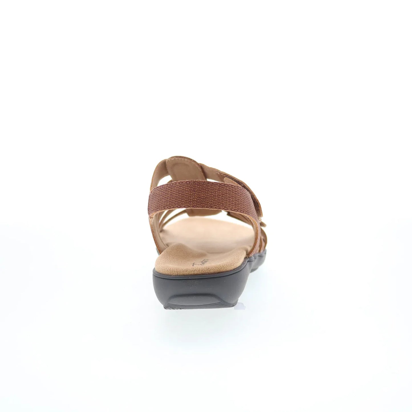 Trotters Tiki T2109-216 Womens Brown Nubuck Strap Sandals Shoes