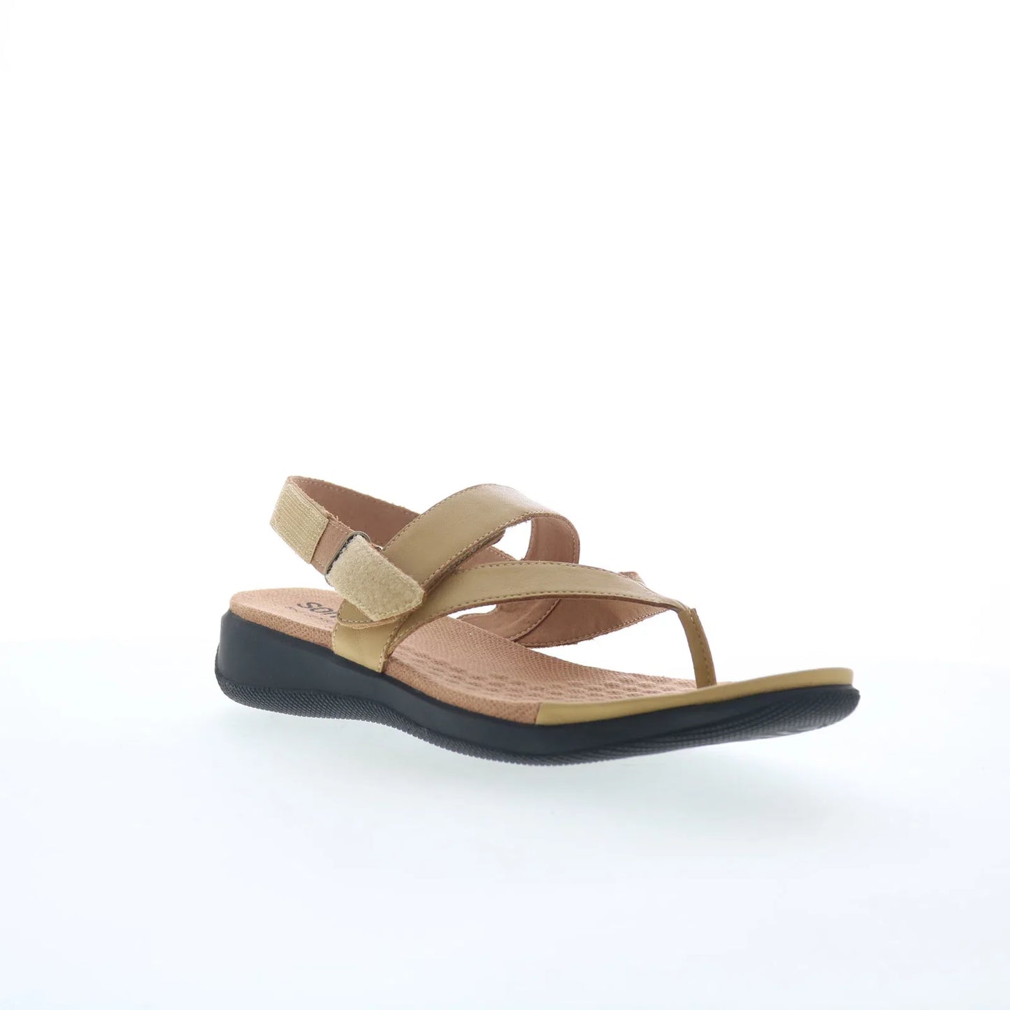 Softwalk Tracy S2517-733 Womens Yellow Leather Slingback Sandals Shoes