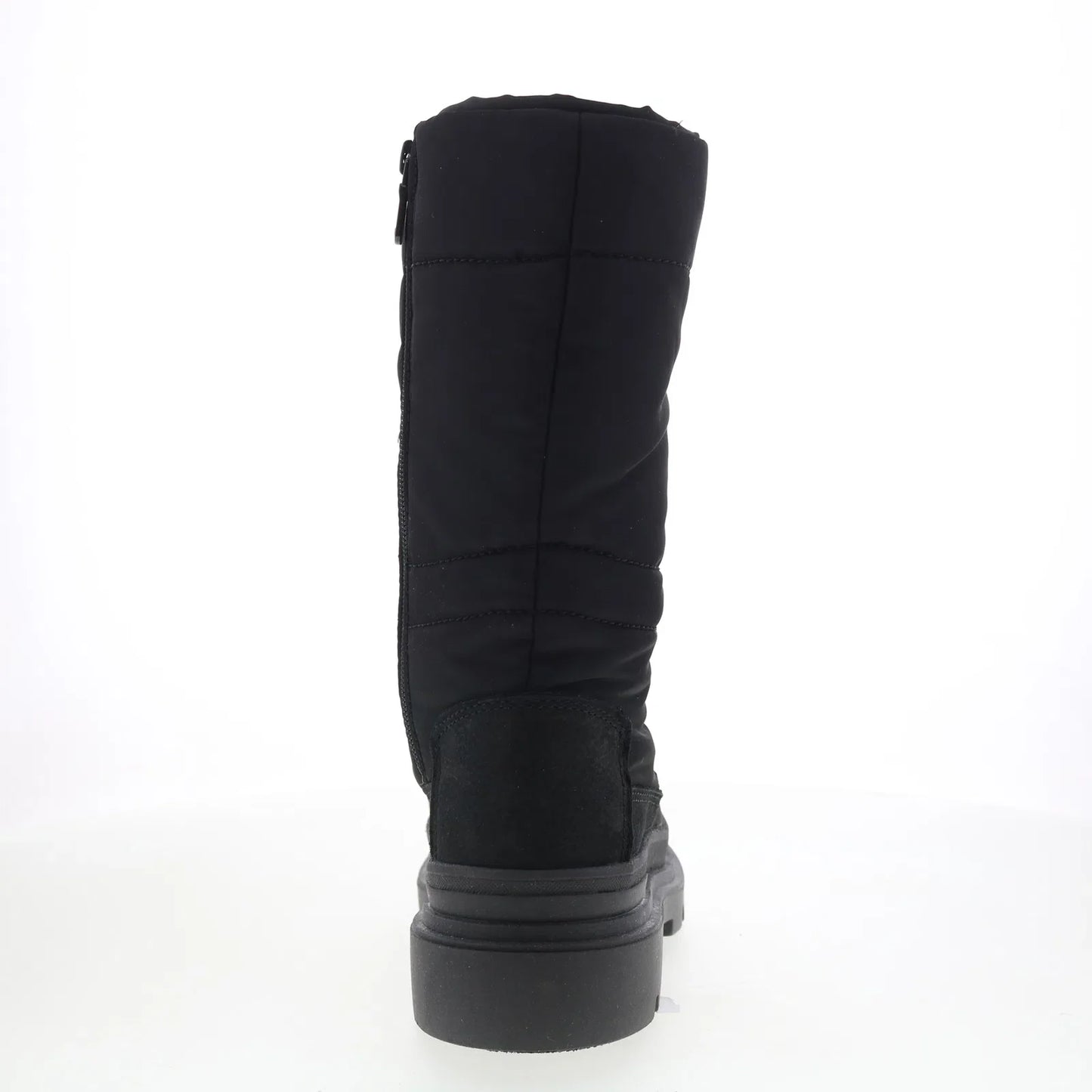 Pajar Vania High PDPAB00835.01 Womens Black Canvas Lace Up Mid Calf Boots