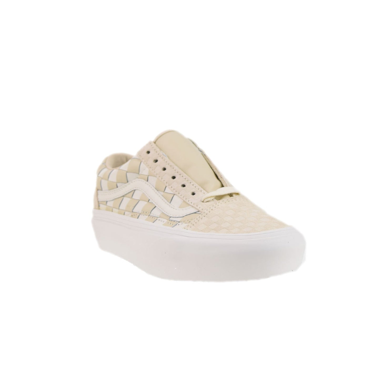 Vans Woven Old Skool Platform Men's Shoes Light Brown